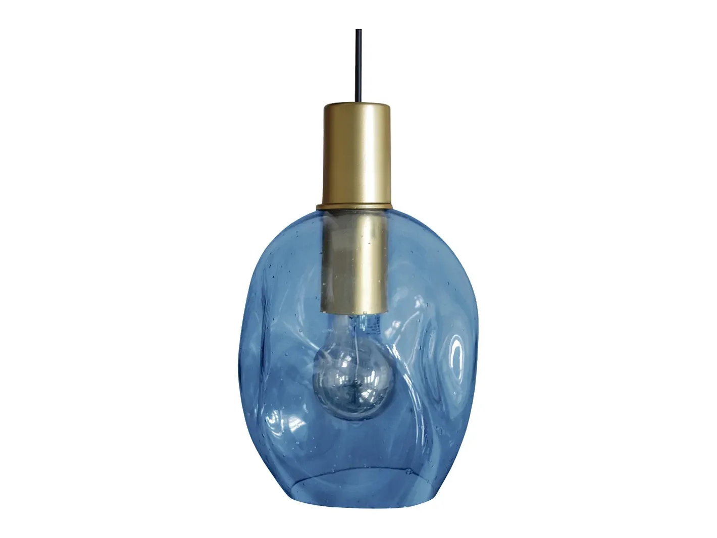 TOSEL Suspensión ,metal, ,A100x D20xP20cm Azul Online