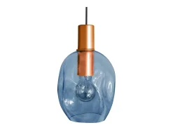 TOSEL Suspensión ,metal, , A 100xD20xP20cm Azul Hot