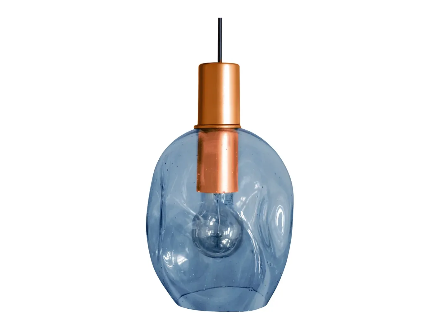TOSEL Suspensión ,metal, , A 100xD20xP20cm Azul Hot