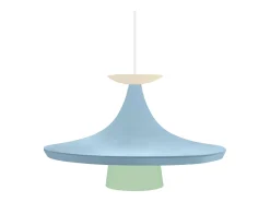 TOSEL Suspensión ,metal, ,A110xD 36x P 36cm Azul Online