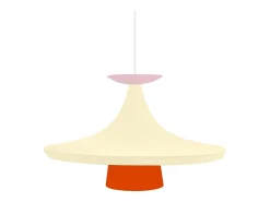 TOSEL Lámpara Suspendida-Suspensión ,metal,,A110xD20xP20cm Beige