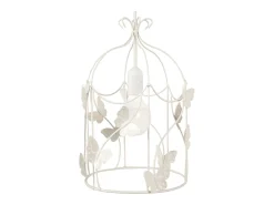 TOSEL Lámpara Suspendida-Suspensión ,metal,,A96xD 23x P 23cm Blanco