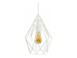 TOSEL Suspensión ,metal,,A90xD35xP30cm Blanco