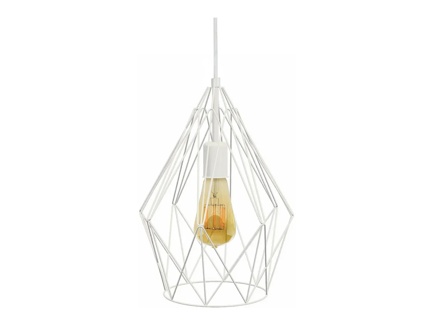 TOSEL Suspensión ,metal,,A90xD35xP30cm Blanco