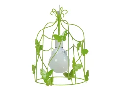 TOSEL Lámpara Suspendida-Suspensión ,metal,,A96xD23xP23cm Blanco