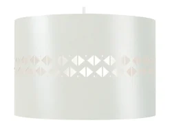 TOSEL Suspensión ,metal, ,A80x D30xP30cm Blanco New