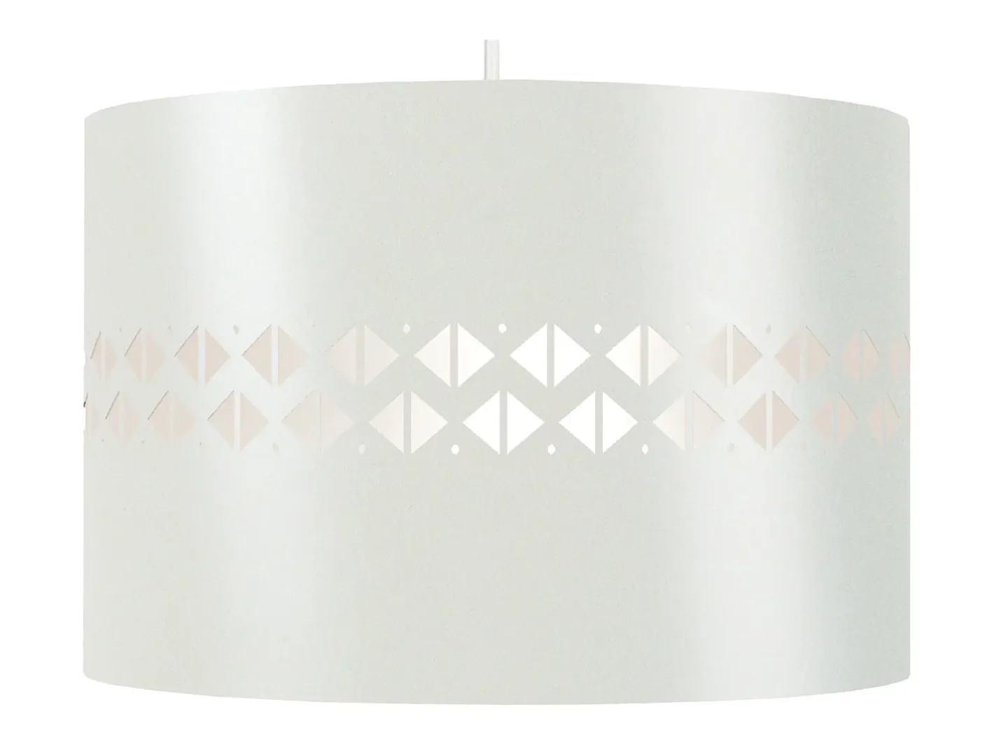 TOSEL Suspensión ,metal, ,A80x D30xP30cm Blanco New