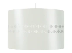 TOSEL Lámpara Suspendida-Suspensión ,metal.-, , A80xD30xP 30 cm Blanco