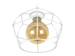 TOSEL Lámpara Suspendida-Suspensión ,metal, ,A75xD18xP18cm Blanco