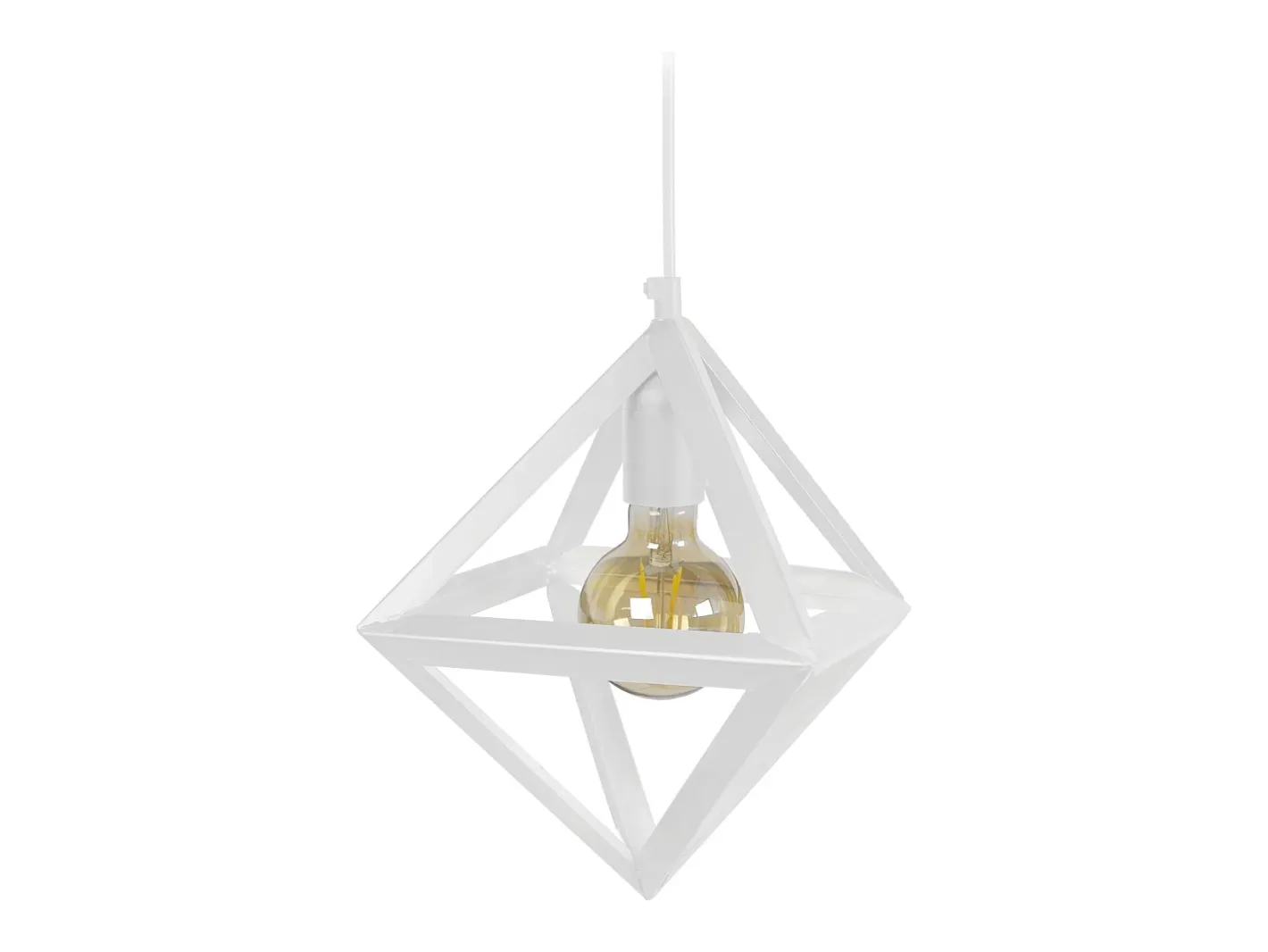 TOSEL Suspensión ,metal, ,A 84x D24xP24cm Blanco Best