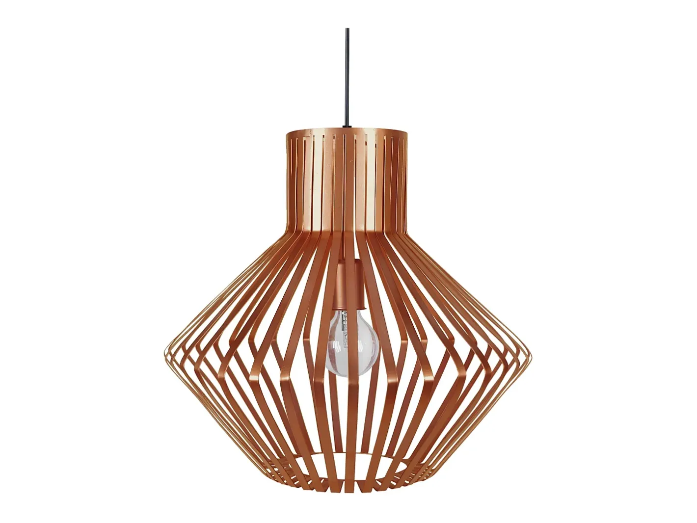 TOSEL Suspensión ,metal,Bronce ,A90xD36xP36cm Cobrizo Discount