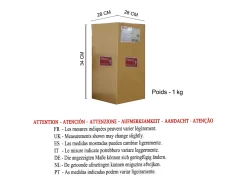 TOSEL Suspensión ,metal,Bronce ,A90xD 25xP25cm Cobrizo Outlet
