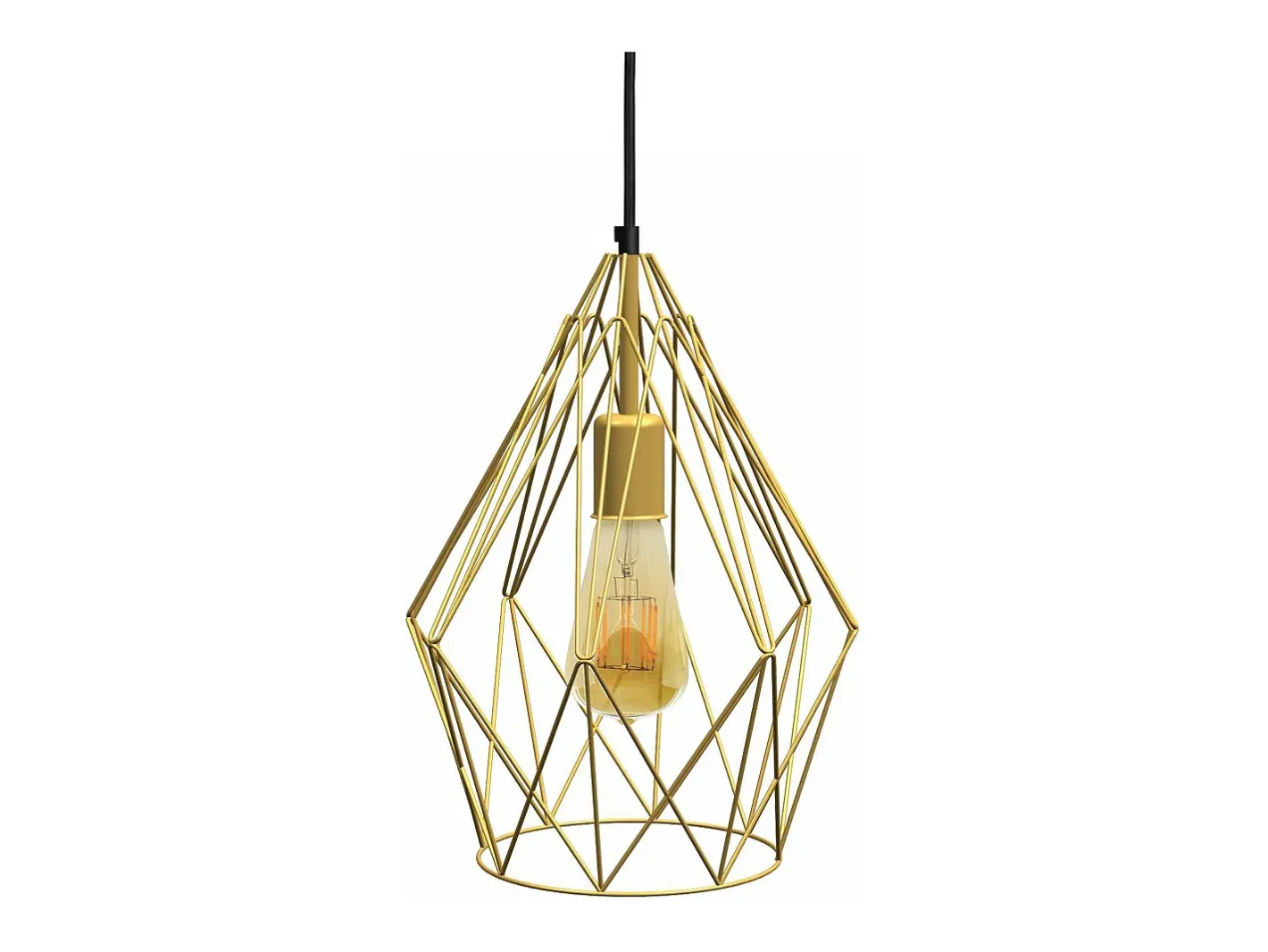 Best TOSEL Suspensión ,metal, ,A90xD35xP30cm Dorado