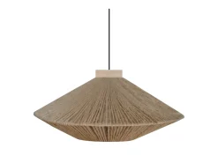 TOSEL Suspensión ,metal-fibra,natural,A90xD 60xP60cm Color natural claro Best
