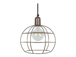 TOSEL Suspensión ,metal, ,A 80xD18xP18cm Gris Clearance
