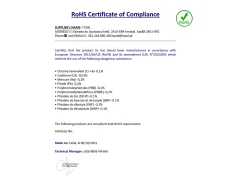 TOSEL Suspensión ,metal, ,A100xD 16xP16cm Gris Best