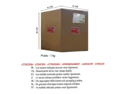 TOSEL Suspensión ,metal,Marrón, A 96xD40x P 40cm Marru00f3n Best
