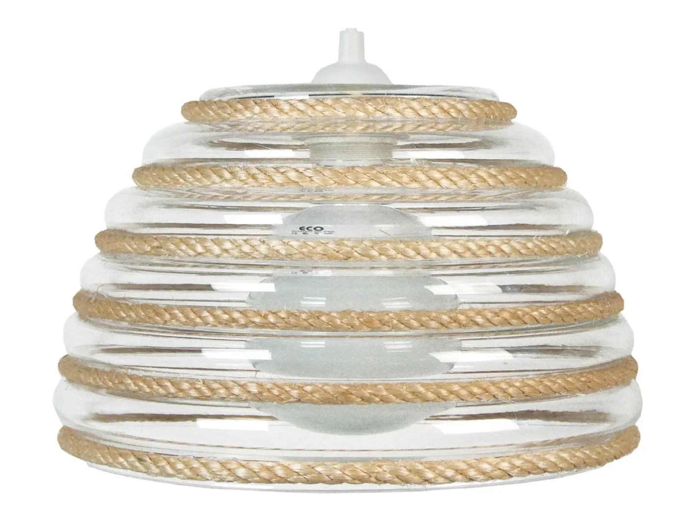 Outlet TOSEL Suspensión ,metal,natural,A75xD30xP30cm Color natural claro