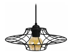 Discount TOSEL Suspensión ,metal, , A 70xD30xP30cm Negro