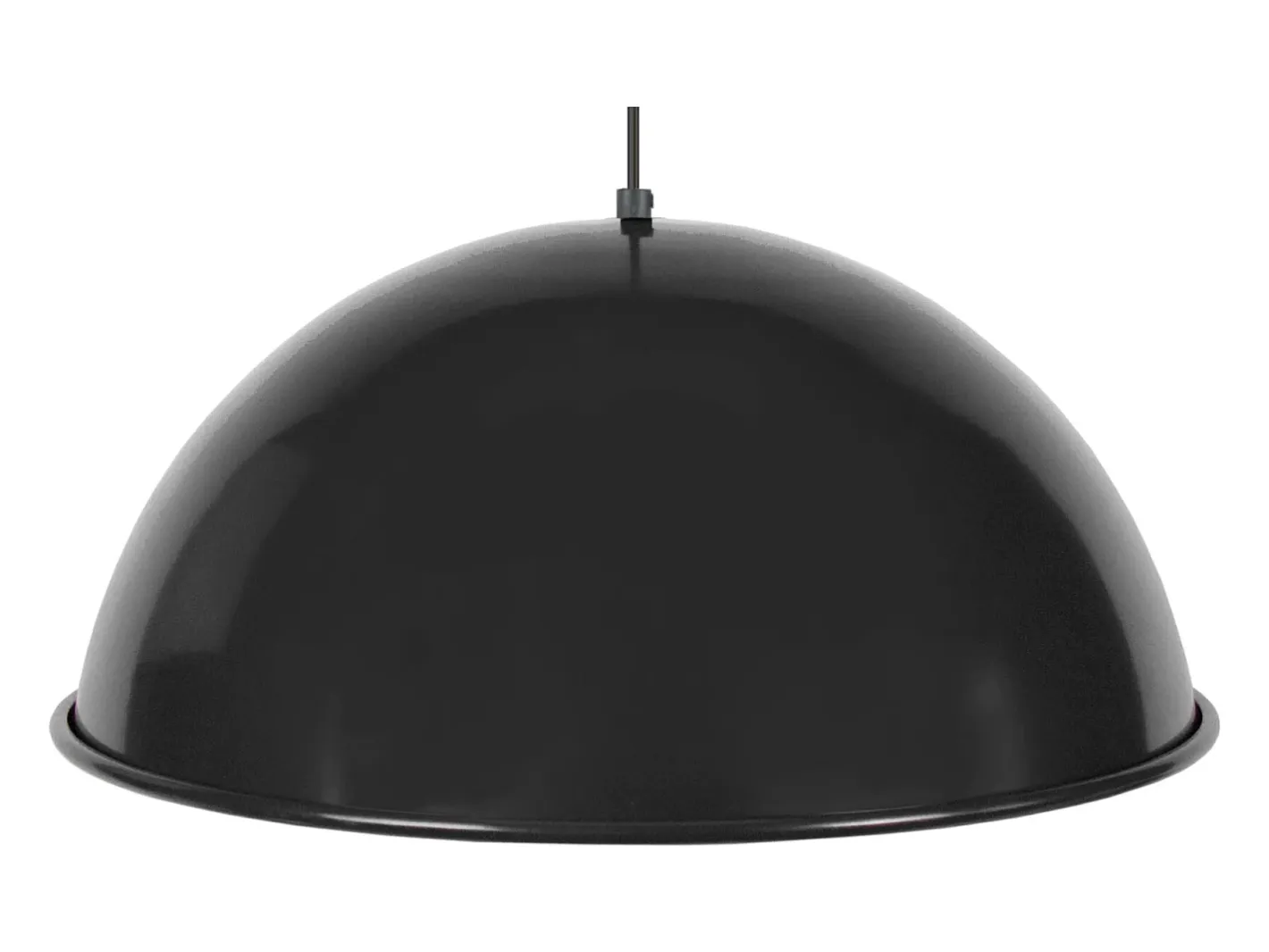 TOSEL Suspensión ,metal, ,A80xD44xP44cm Negro