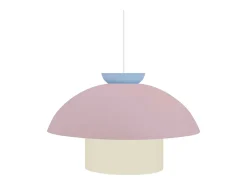 TOSEL Suspensión ,metal, ,A110xD29xP29 cm Rosa Online