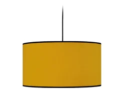 TOSEL Suspensión ,tela,AMARILLO,A75xD30xP30cm Amarillo claro Online