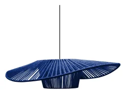 Online TOSEL Suspensión ,tela, ,A70xD35xP40cm Azul