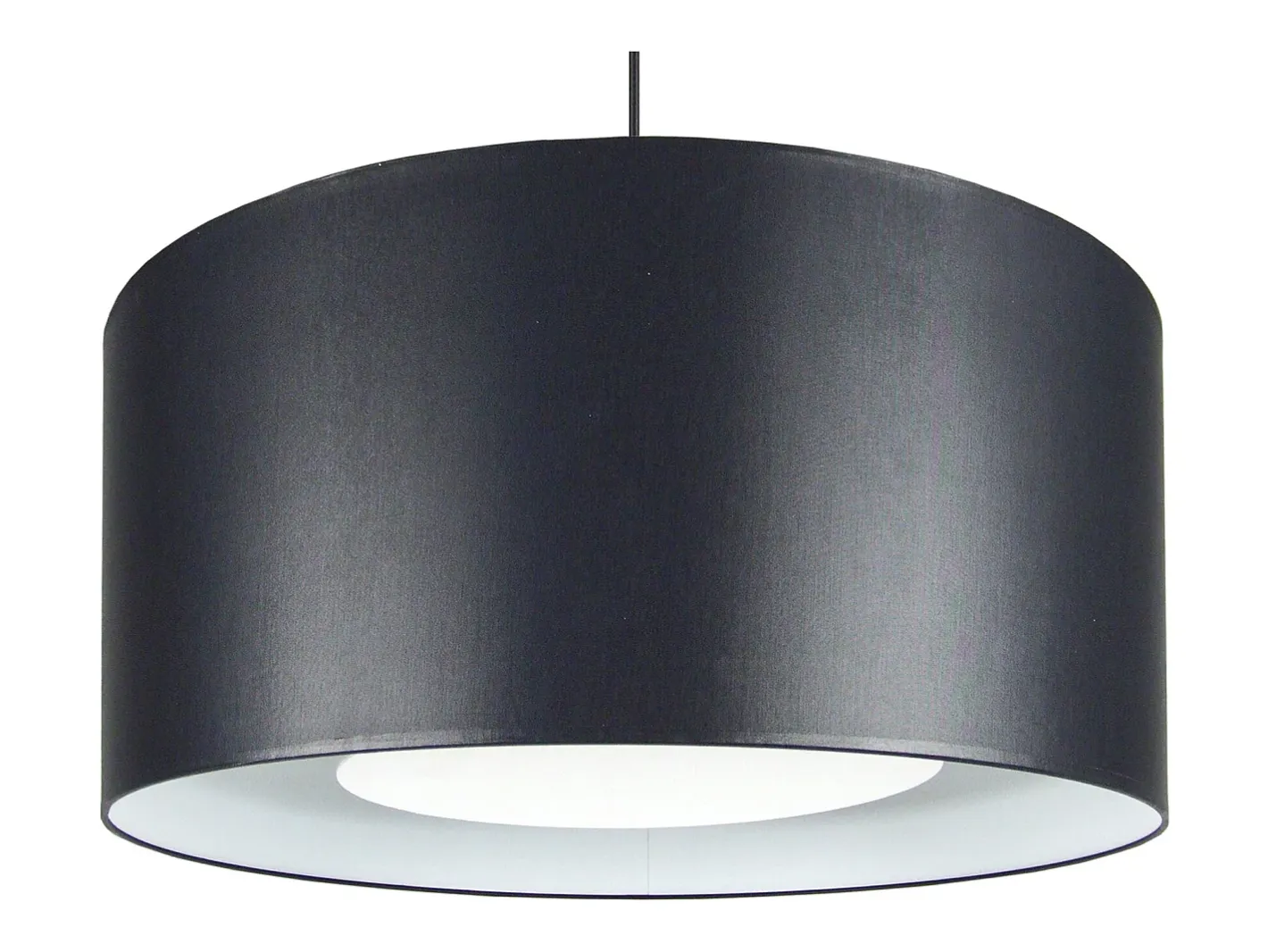 TOSEL Suspensión ,tela, ,A80xD35xP35cm Negro Best