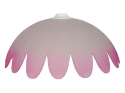 TOSEL Suspensión ,vidrio , ,A70xD29x P29cm Rosa