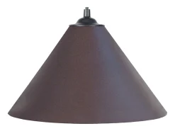 Best TOSEL Suspensión ,vidrio,Aluminio,A78xD30xP30cm Plateado