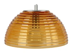 TOSEL Suspensión ,vidrio,AMARILLO,A 77xD36xP36cm Amarillo claro Discount