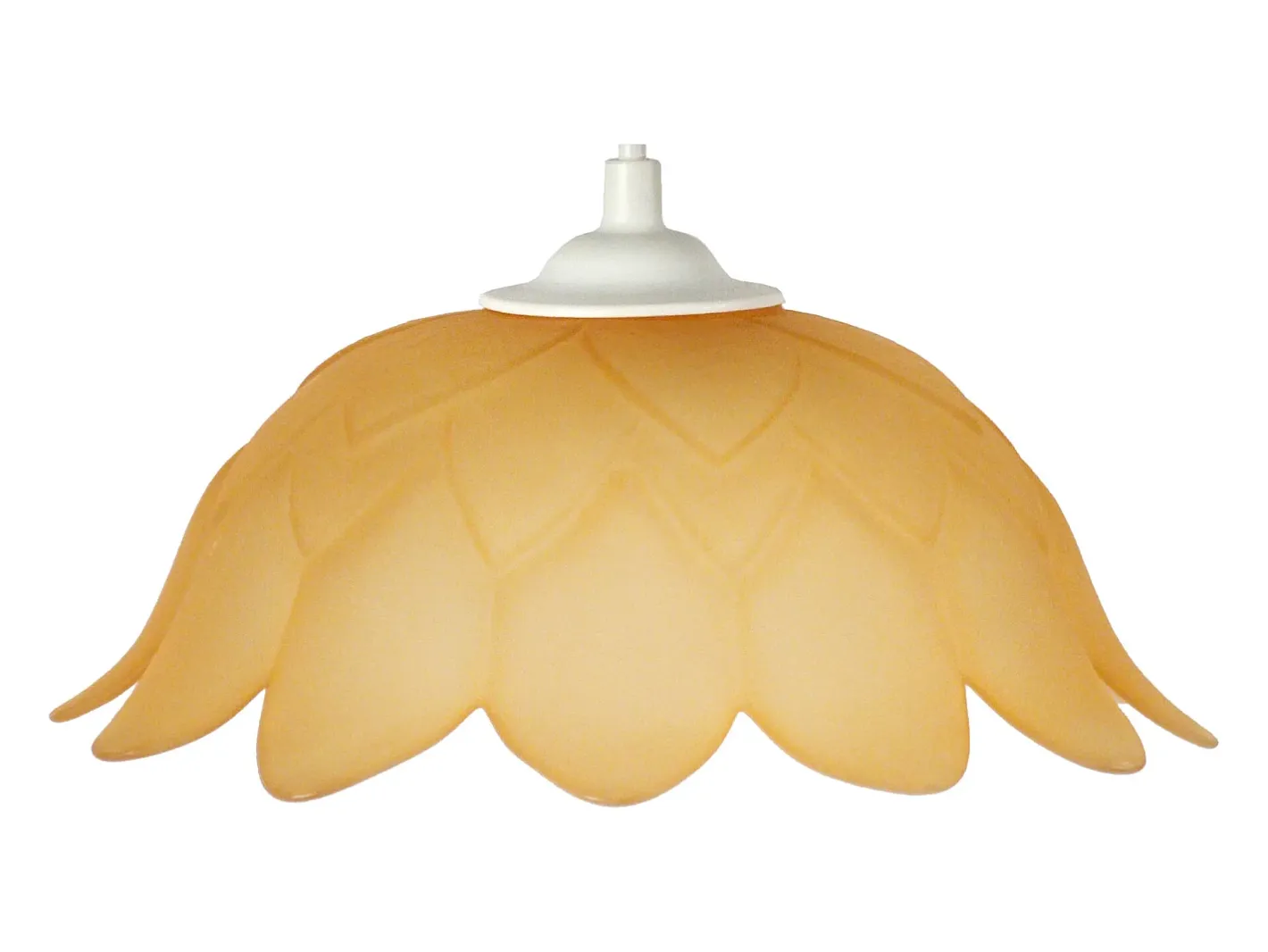 TOSEL Lámpara Suspendida-Suspensión ,vidrio,,A74xD20xP20 cm Beige