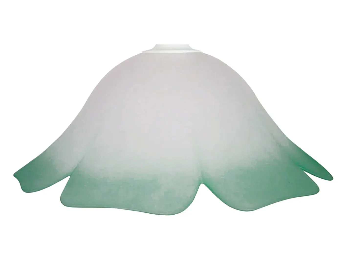 Outlet TOSEL Suspensión ,vidrio,Gris ,A80xD35xP35cm Verde