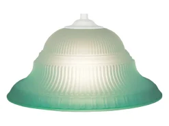 TOSEL Lámpara Suspendida-Suspensión ,vidrio,Gris ,A70xD23xP23 cm Verde