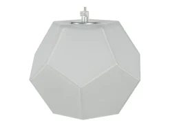Outlet TOSEL Suspensión ,vidrio, ,A 77xD19x P 19cm Gris