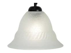 TOSEL Suspensión ,vidrio, ,A68xD17xP 17cm Gris Online