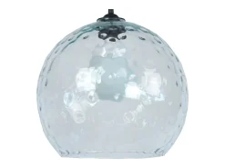 TOSEL Lámpara Suspendida-Suspensión ,vidrio,,A 85xD 30x P 30cm Negro