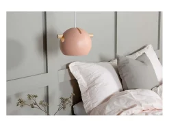 Clearance Venture Home Suspensión de acero Tubbie old rose con 1 pantalla Rosa