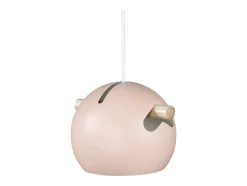 Clearance Venture Home Suspensión de acero Tubbie old rose con 1 pantalla Rosa