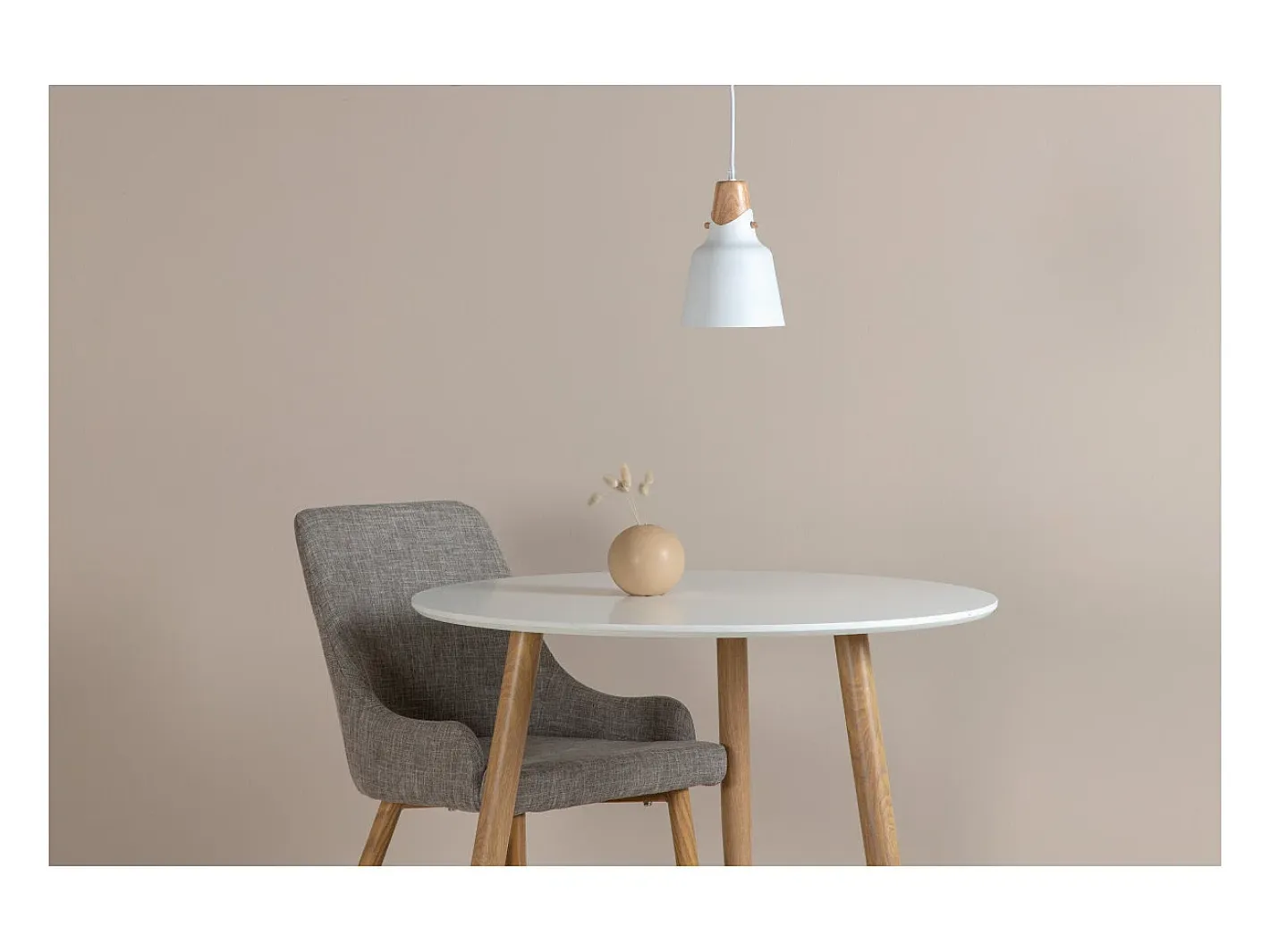 Venture Home Lámpara Suspendida-Suspensión de aluminio Rigel Blanco
