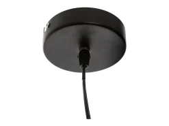 Atmosphera Suspensión de flor metálica Negro New