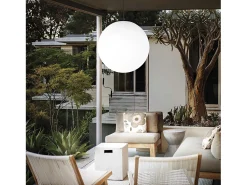 Ideal Lux Suspensión esférica en material plástico opalino. Blanco Online