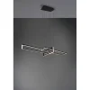 Trio Suspension Led intégrée luminosité variable - - Salinas Negro Discount