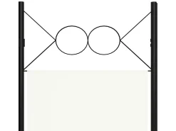 Sale Tabique divisorio de 4 paneles 160x180 cm Blanco