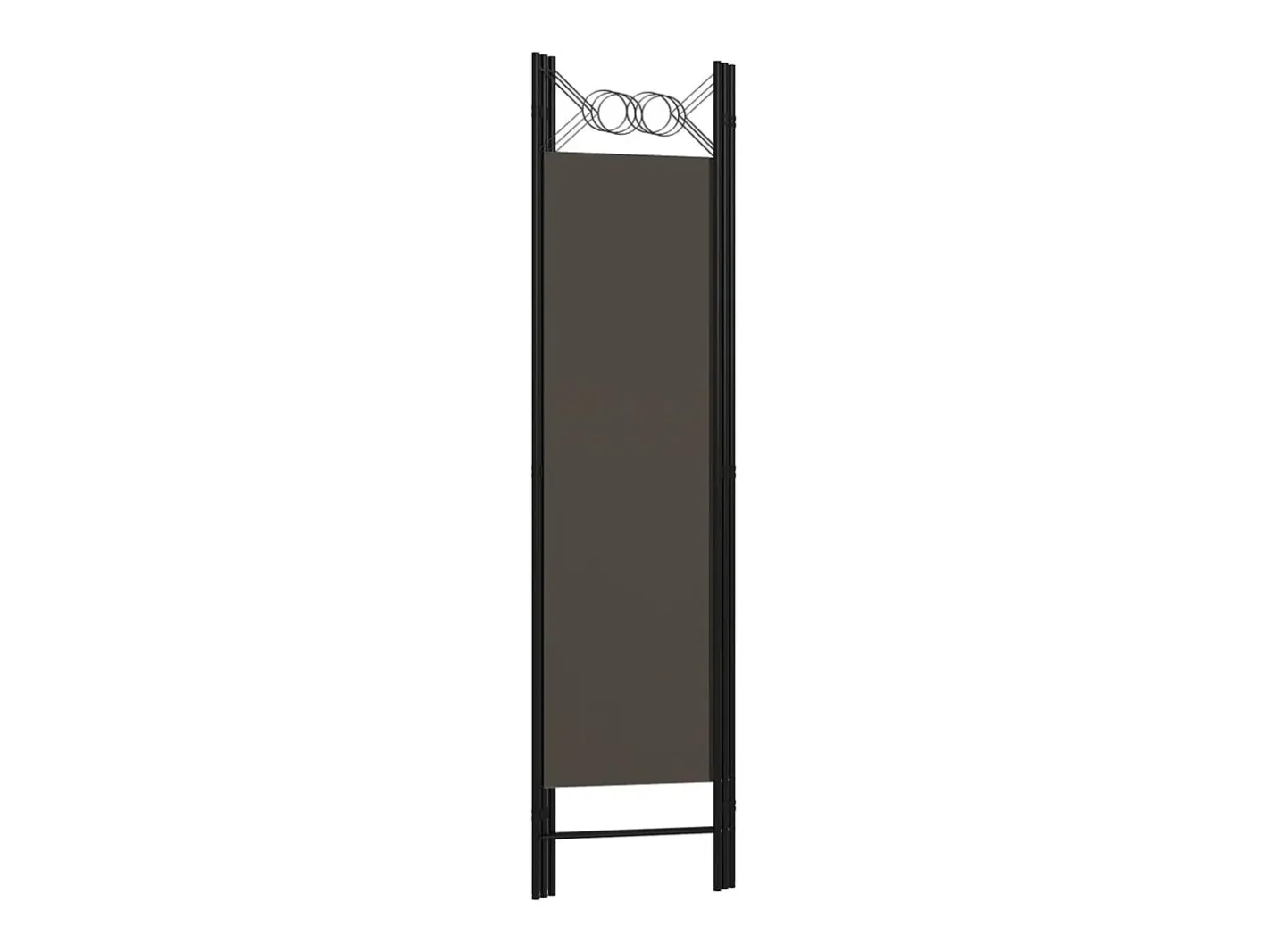 Tabique divisorio de 3 paneles Antracita 120x180 cm Gris New