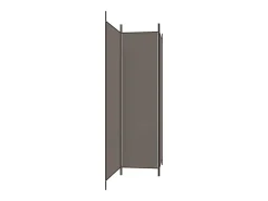 Sale Tabique divisorio de 3 paneles Antracita 150x200 cm Tejido Gris