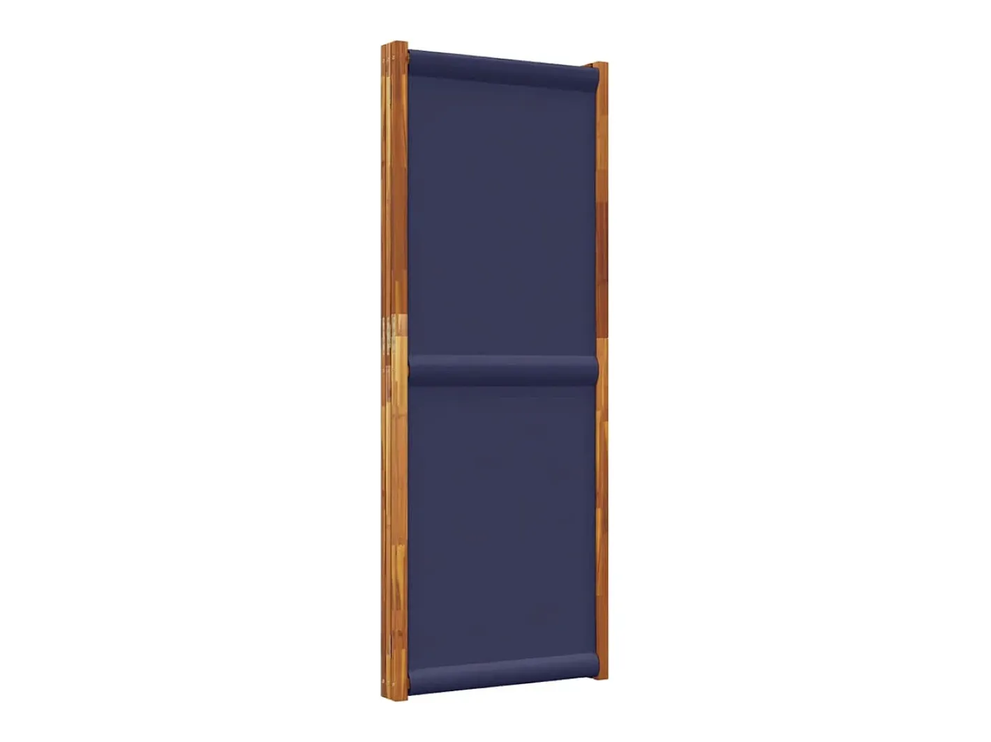 Biombo-Tabique divisorio de 3 paneles oscuro 210x180 cm Azul