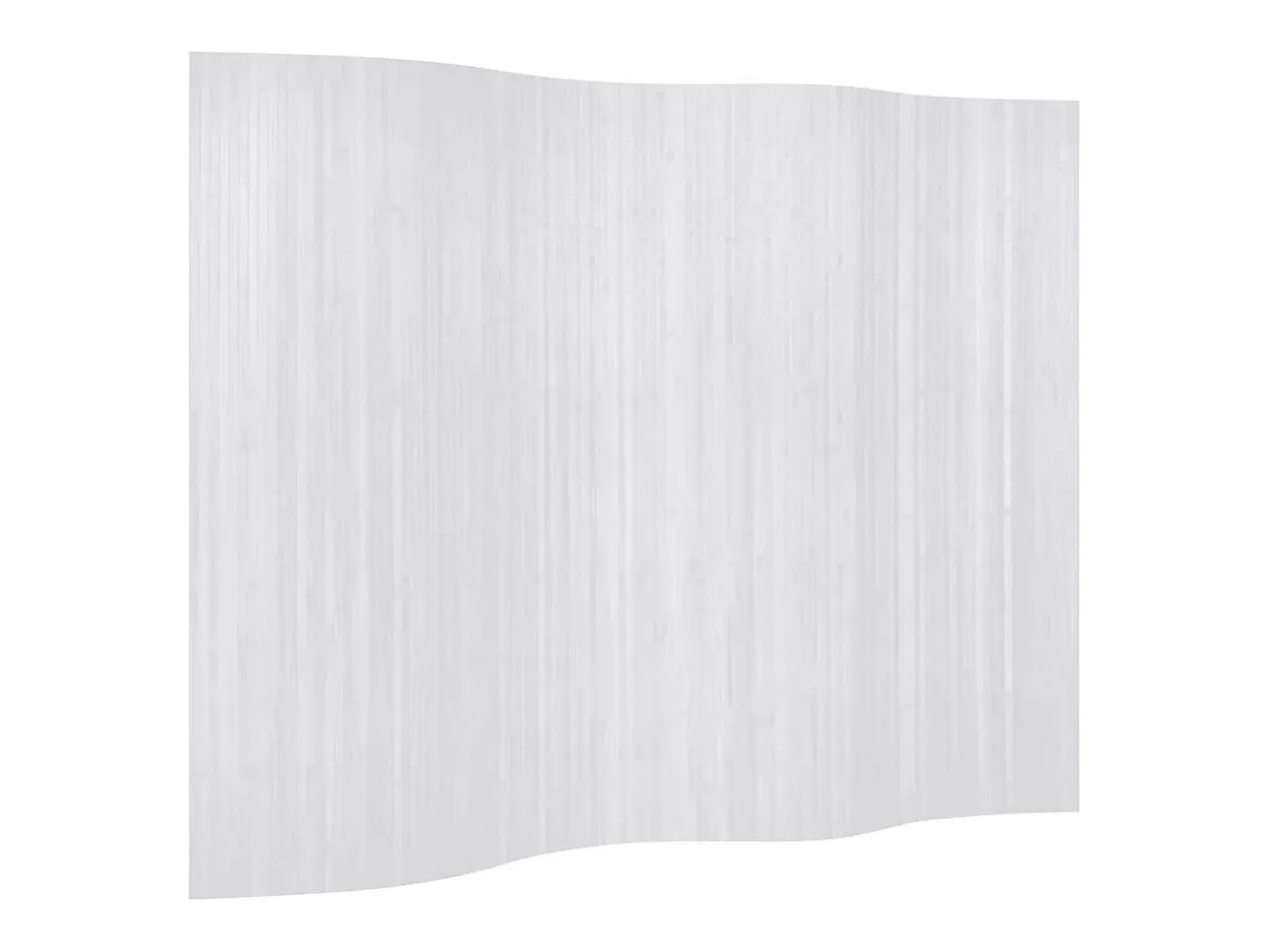 Tabique divisorio de bambú 250 x 165 cm Blanco Hot