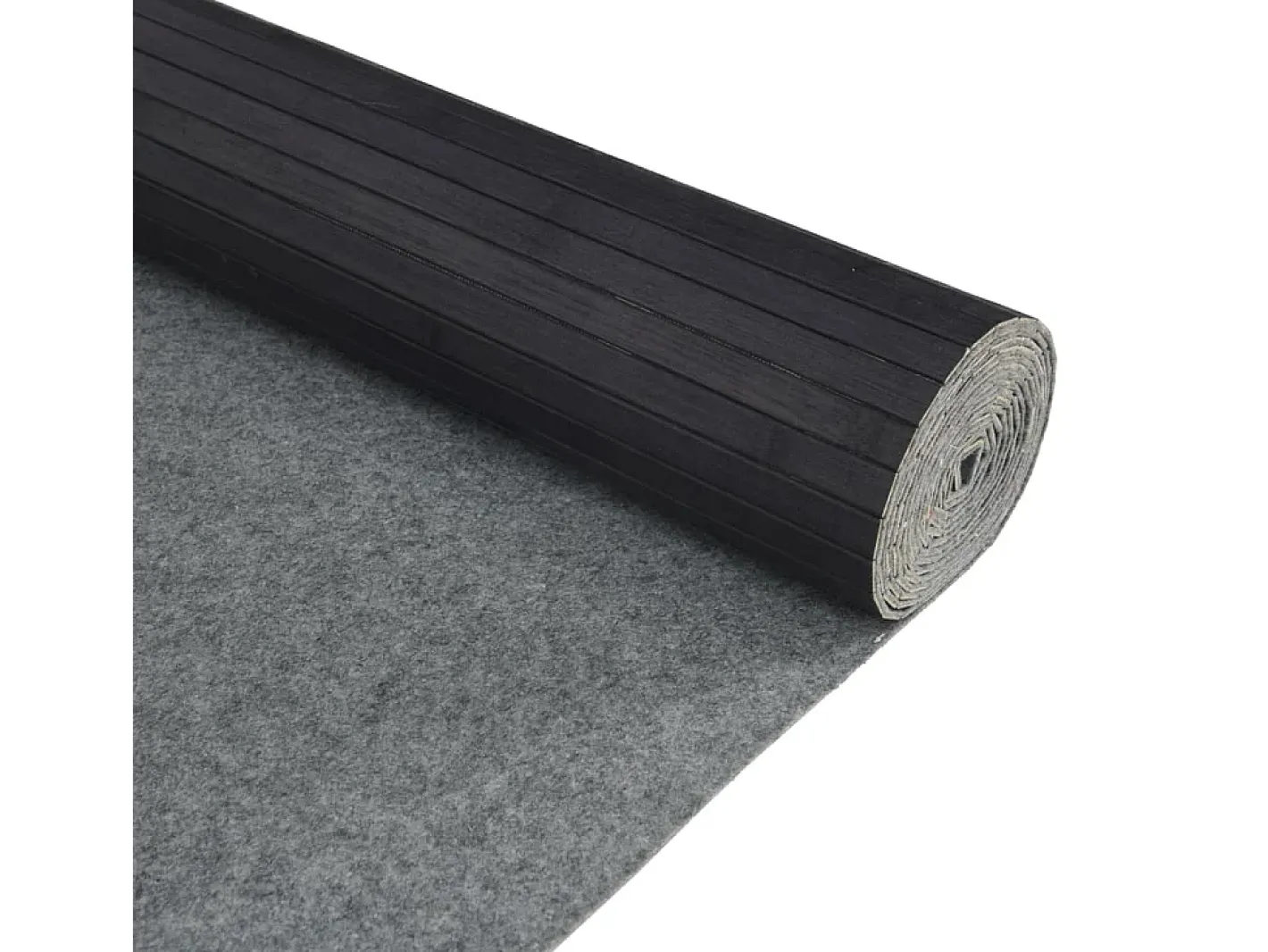 Tabique divisorio 165x400 cm bambú Gris Outlet