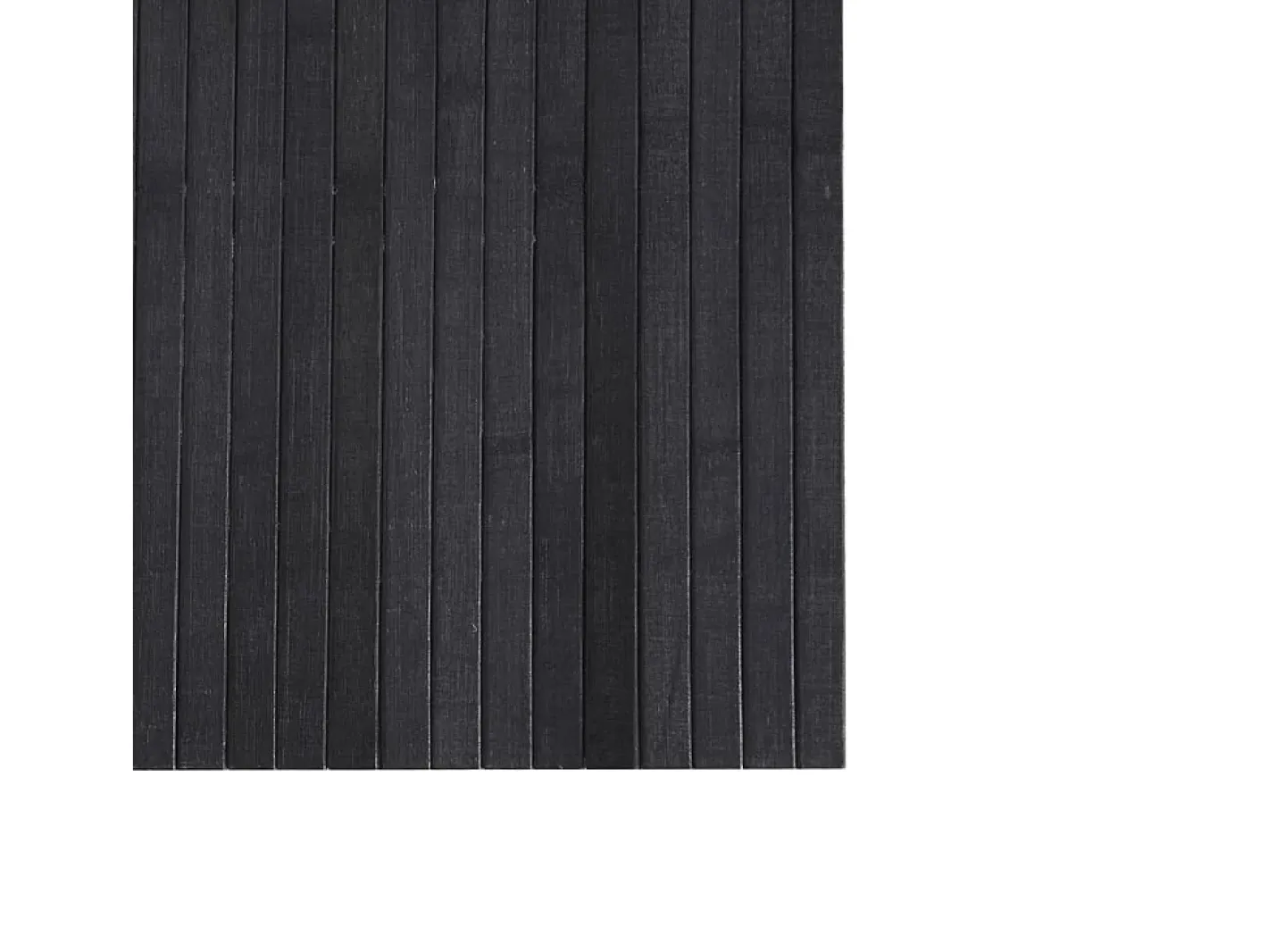 Tabique divisorio 165x400 cm bambú Gris Outlet